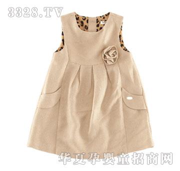 ��������ŮСͯ�B��ȹ-ɫ��Ƕ�y�z