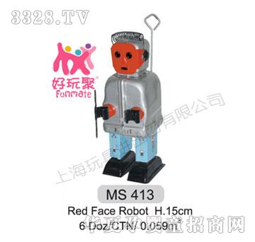����M����Red Face Robot
