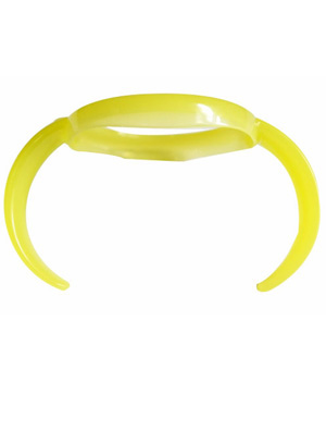 惟特思玻璃奶瓶把手黃色