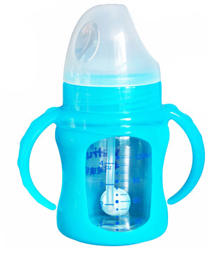 惟特思嬰幼兒晶鉆奶瓶120ml粉藍(lán)色